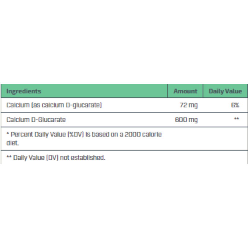 Calcium D-Glucarate Plus - Image 3